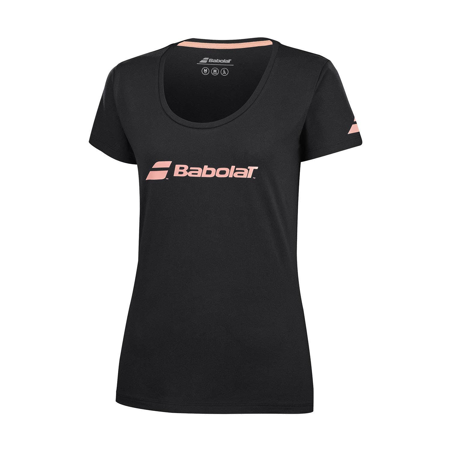CAMISETA BABOLAT EXS BABOLAT TEE MUJER NEGRO