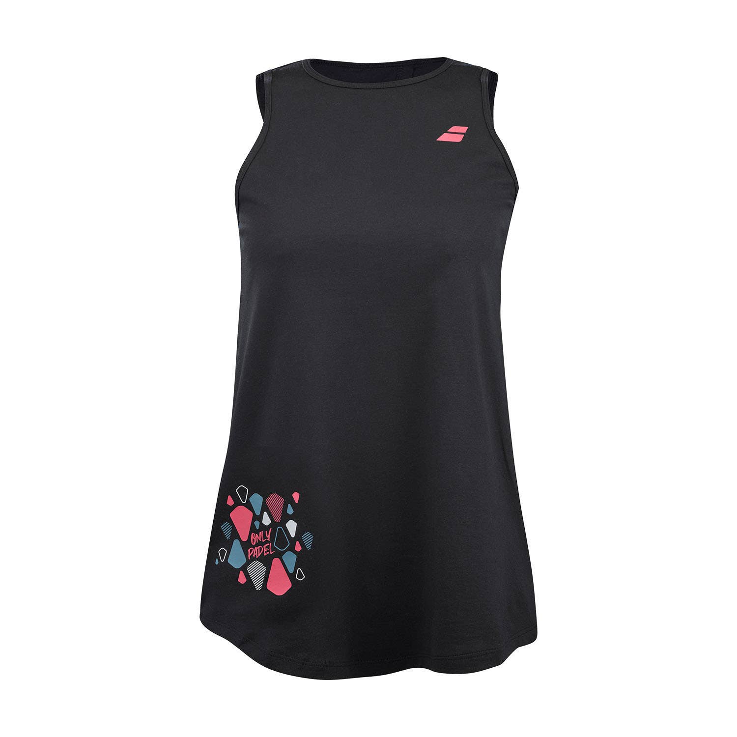 CAMISETA SIN MANGAS BABOLAT COTTON TANK MUJER NEGRO