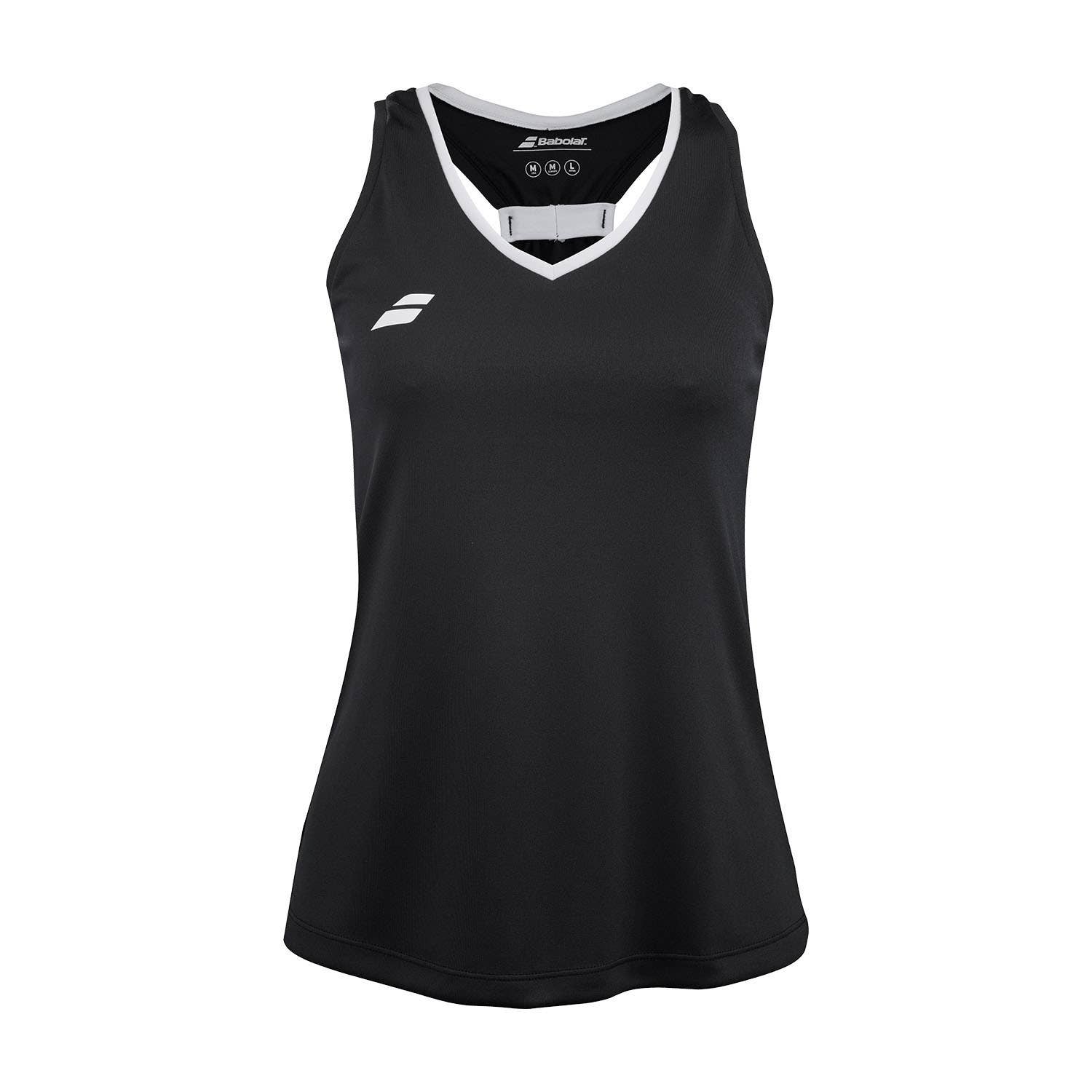 CAMISETA SIN MANGAS BABOLAT PLAY TANK TOP MUJER NEGRO
