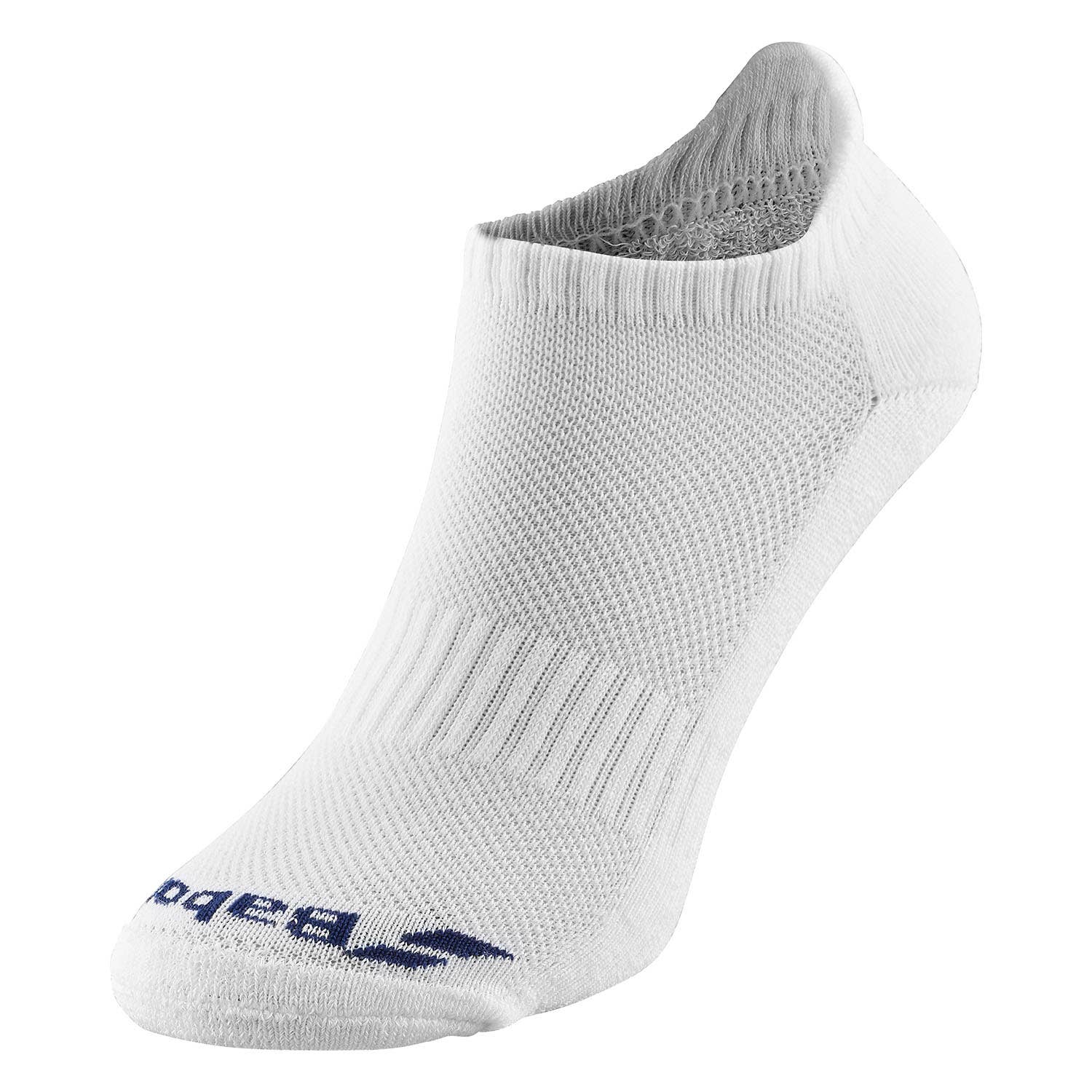 PACK 2 CALCETINES INVISIBLES BABOLAT BLANCO MUJER