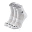 PACK 3 PARES CALCETINES BABOLAT QUARTER BLANCO
