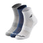 PACK 3 PARES CALCETINES BABOLAT QUARTER AZUL