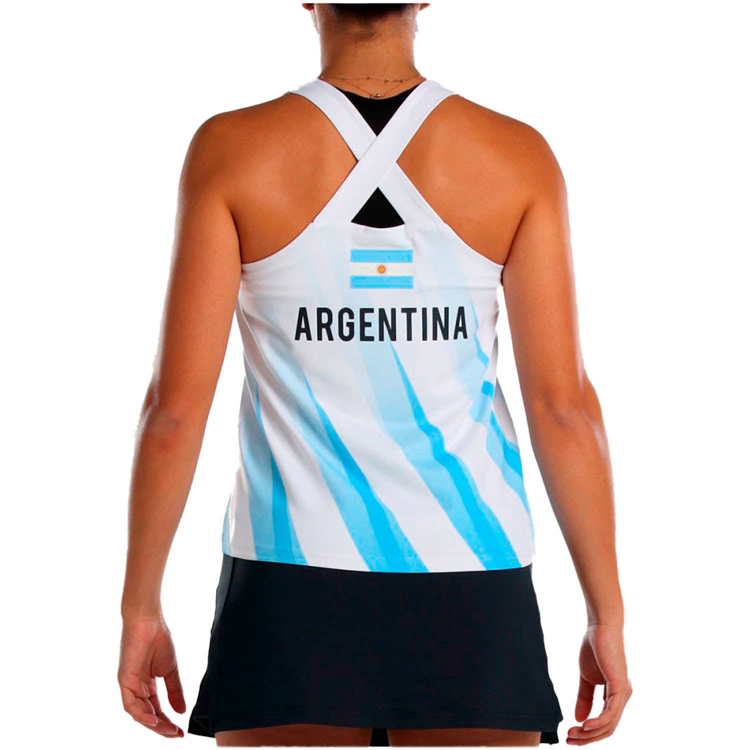 CAMISETA BULLPADEL ABITA BLANCO