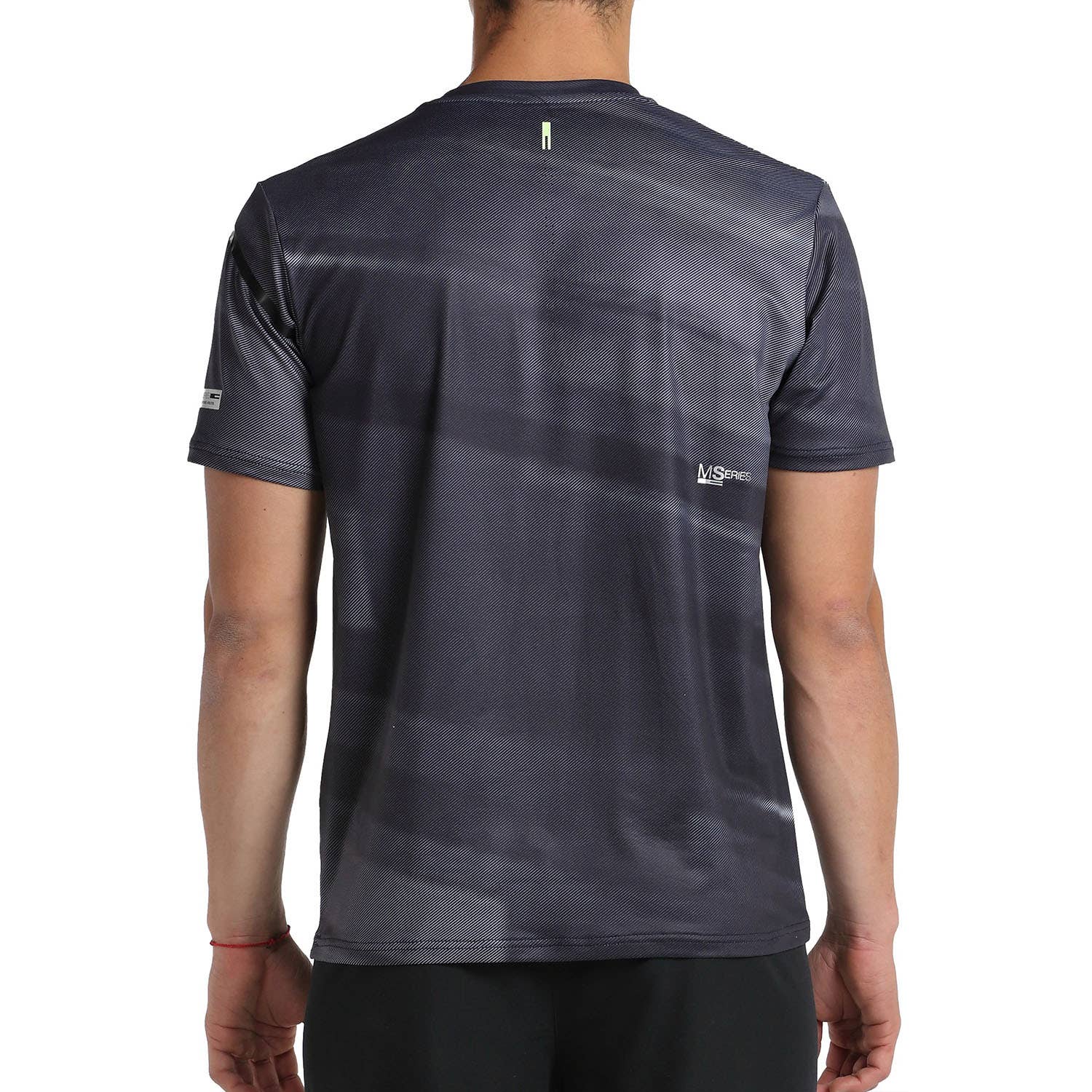 CAMISETA BULLPADEL ADULA NEGRO