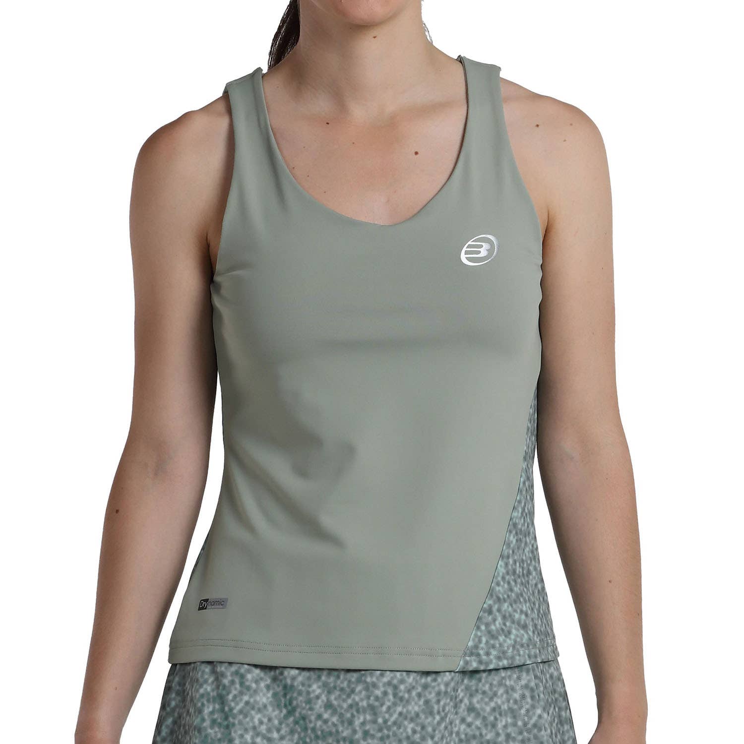 CAMISETA BULLPADEL BRETE MUJER VERDE
