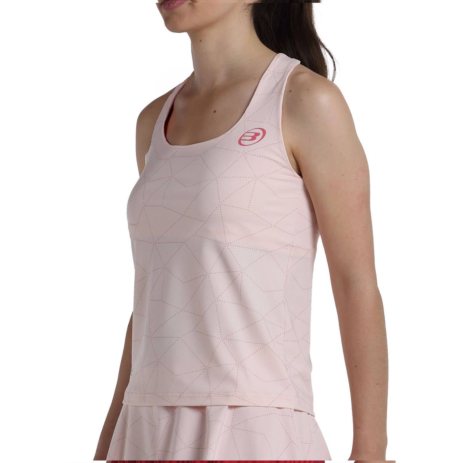 CAMISETA BULLPADEL ESTAS MUJER ROSA