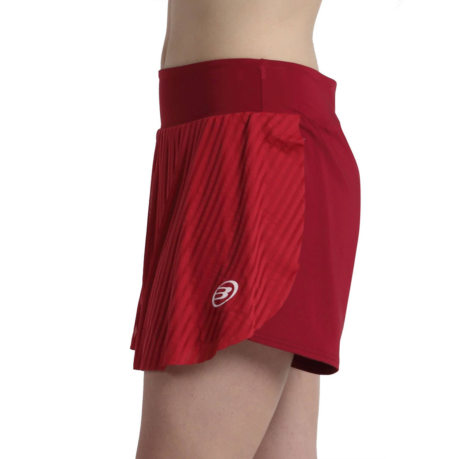 SHORT BULLPADEL ÉXITO MUJER ROJO