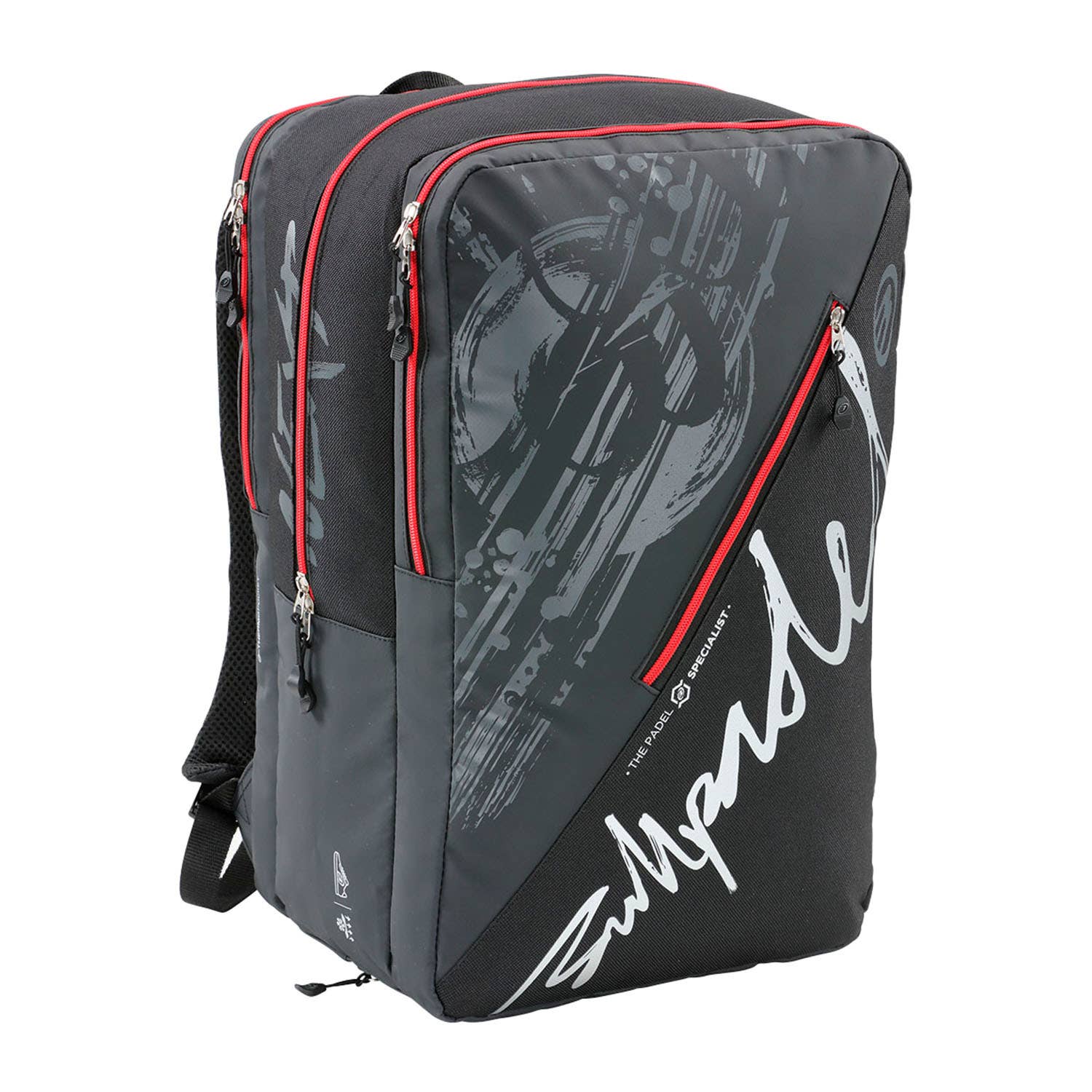 MOCHILA BULLPADEL IONIC NEGRO
