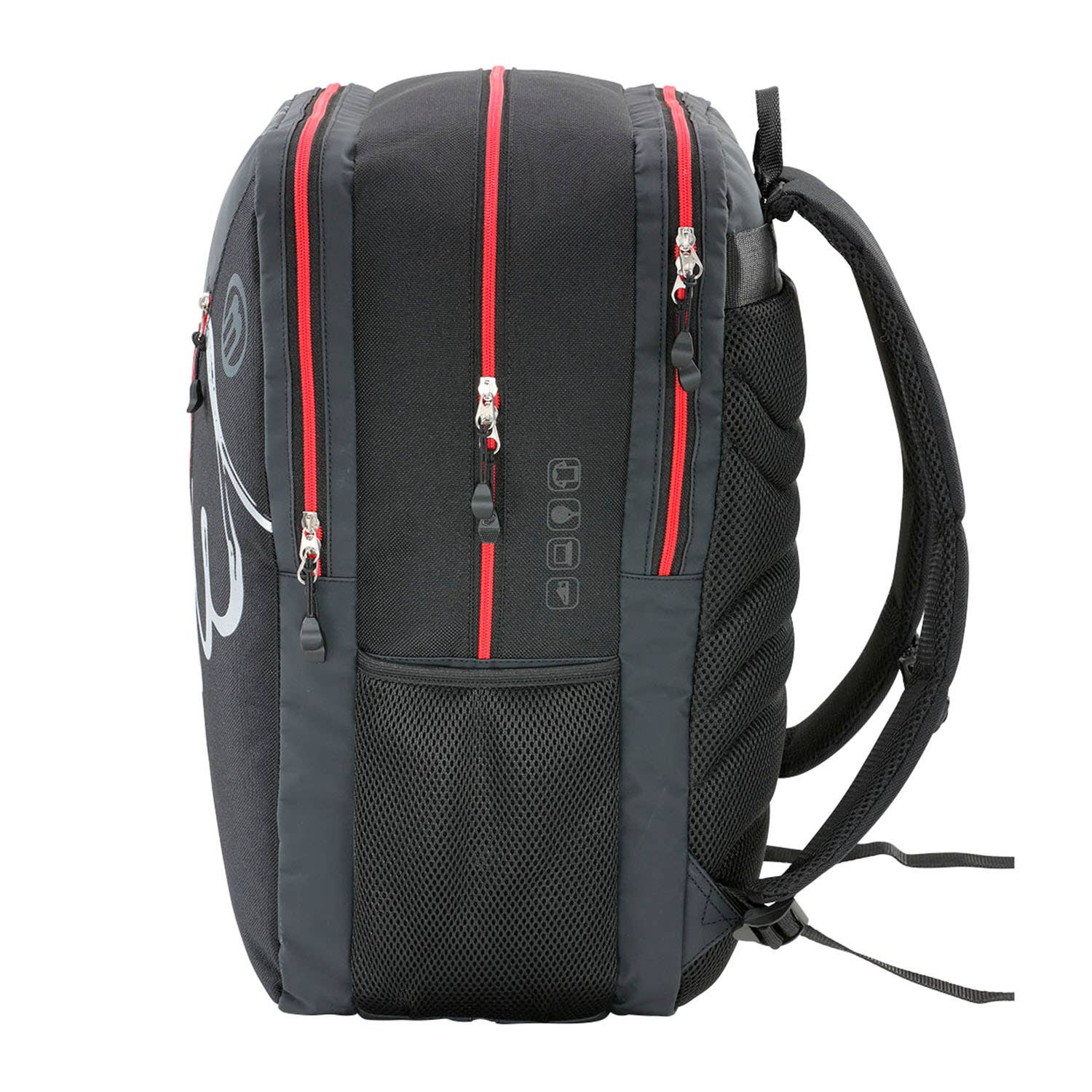 MOCHILA BULLPADEL IONIC NEGRO