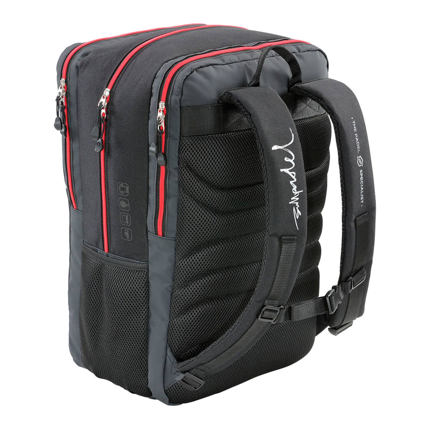 MOCHILA BULLPADEL IONIC NEGRO