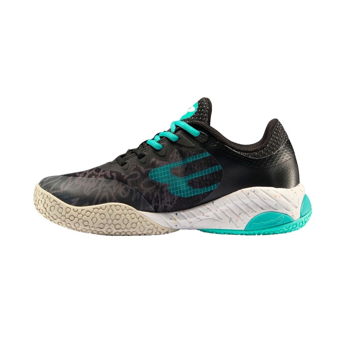 BULLPADEL IONIC W 24V NEGRO/TURQUESA MUJER
