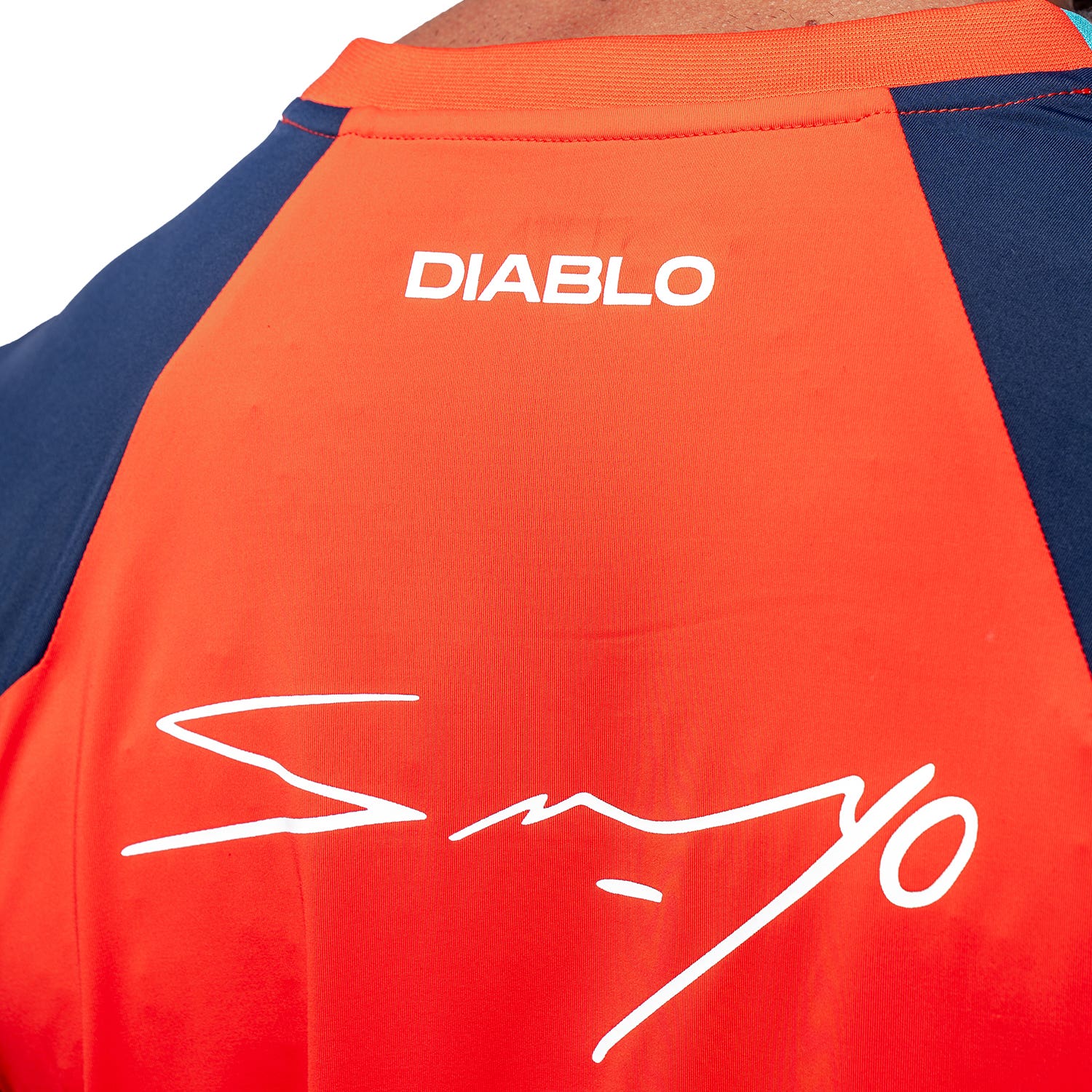 CAMISETA SIUX DIABLO SANYO HOMBRE ROJO