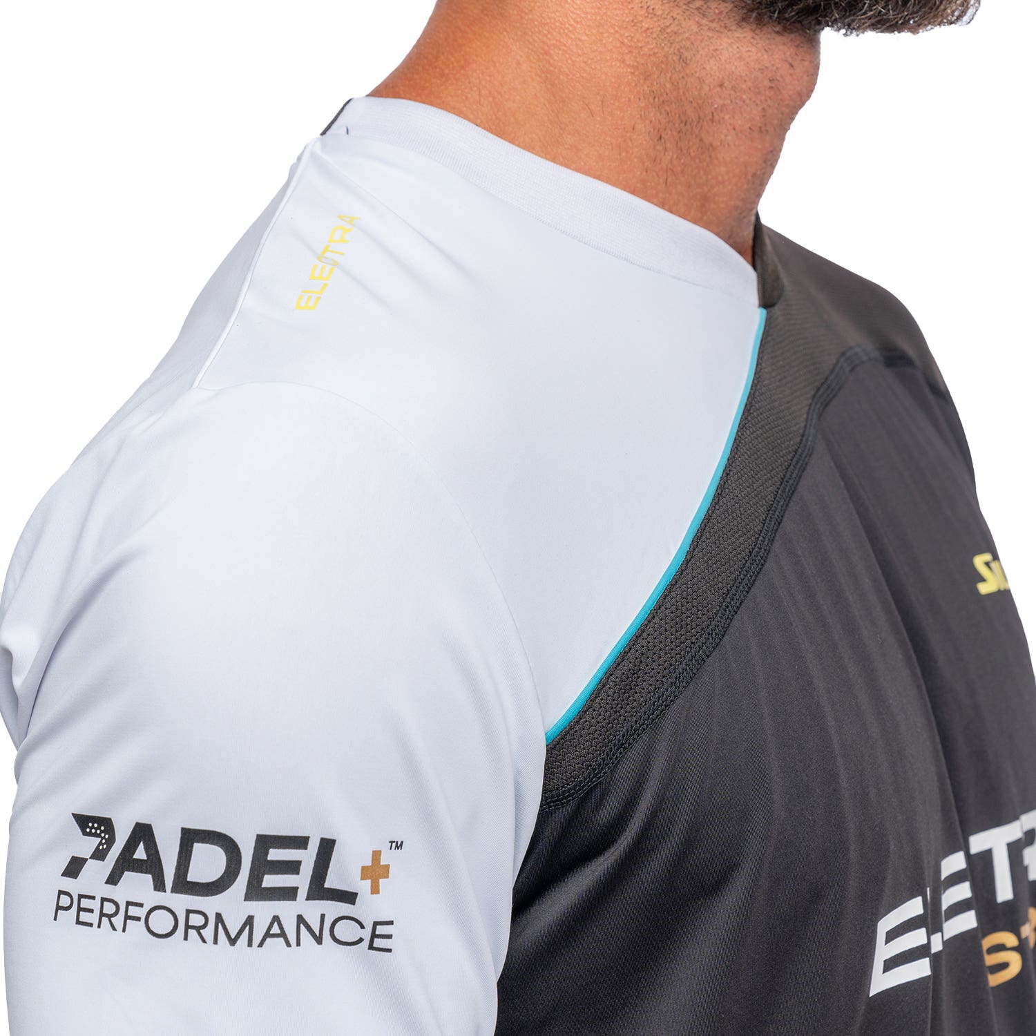 CAMISETA SIUX ELECTRA STUPA OFICIAL HOMBRE FW24 NEGRO