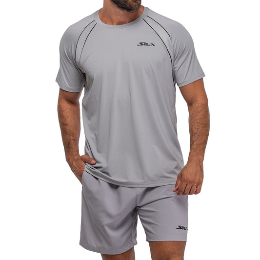 CAMISETA SIUX MATCH 24 GRIS