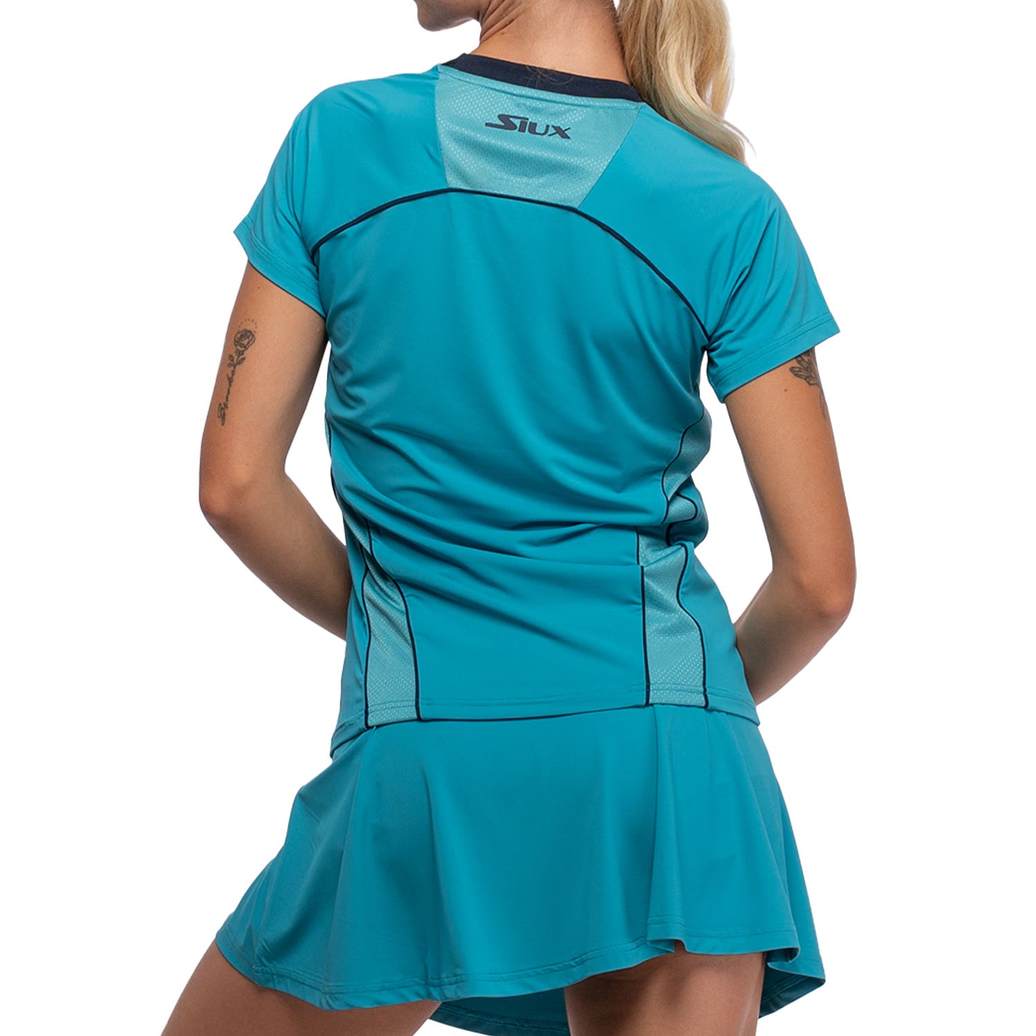 CAMISETA SIUX MATCH 24 MUJER VERDE