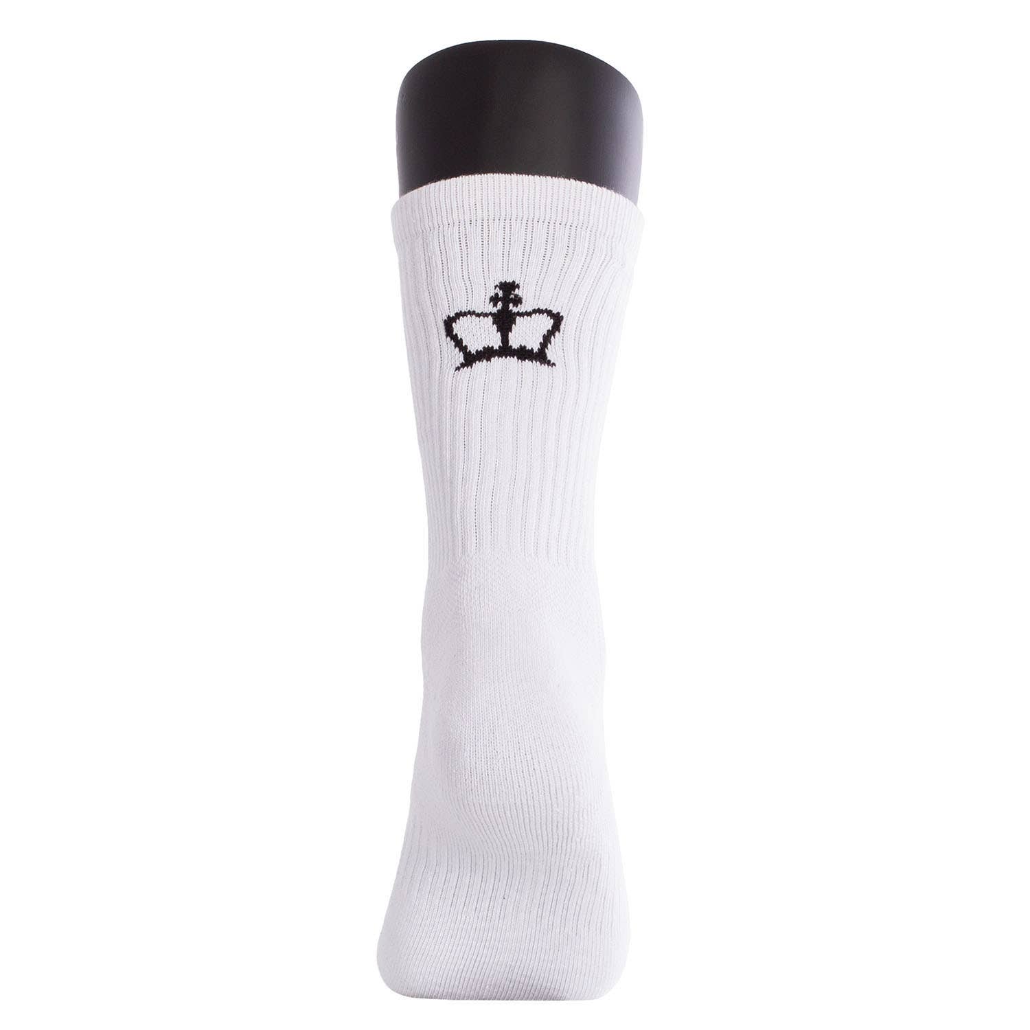CALCETINES BLACK CROWN PREMIUM ALTOS BLANCO