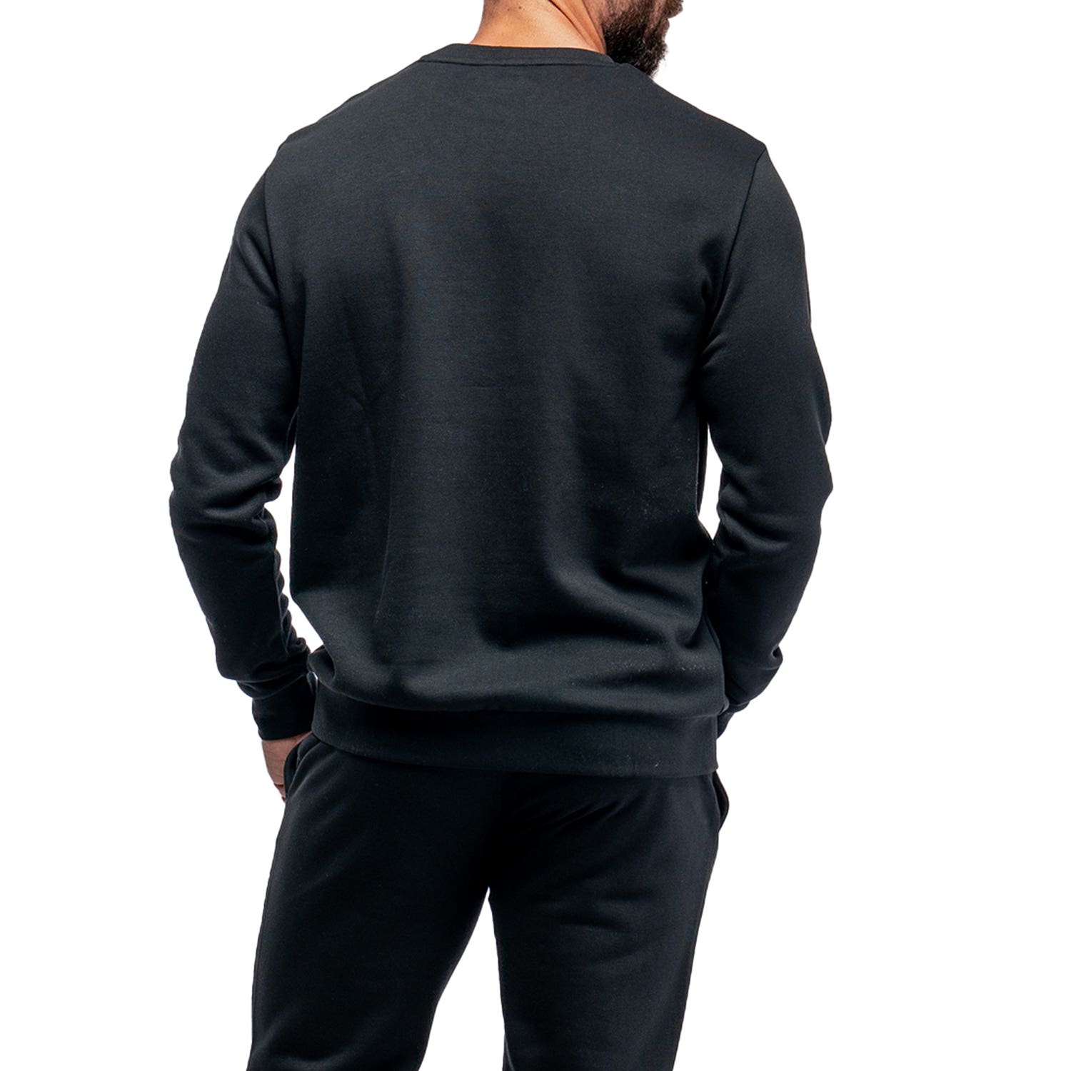 SUDADERA SIUX BASIC NEGRO