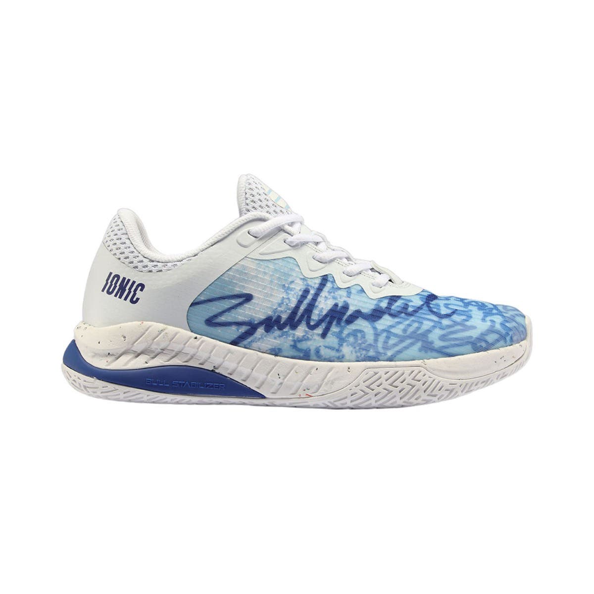 BULLPADEL IONIC W 24I CK67012011 BLANCO/AZUL CELESTE MUJER