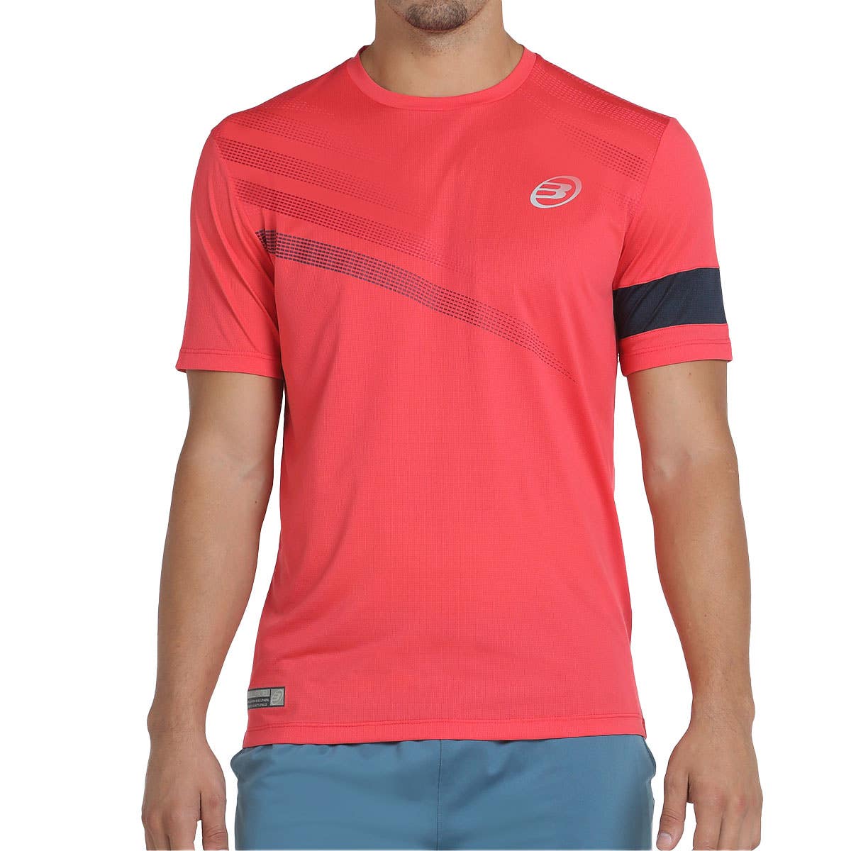 CAMISETA BULLPADEL CAMBRE ROJO