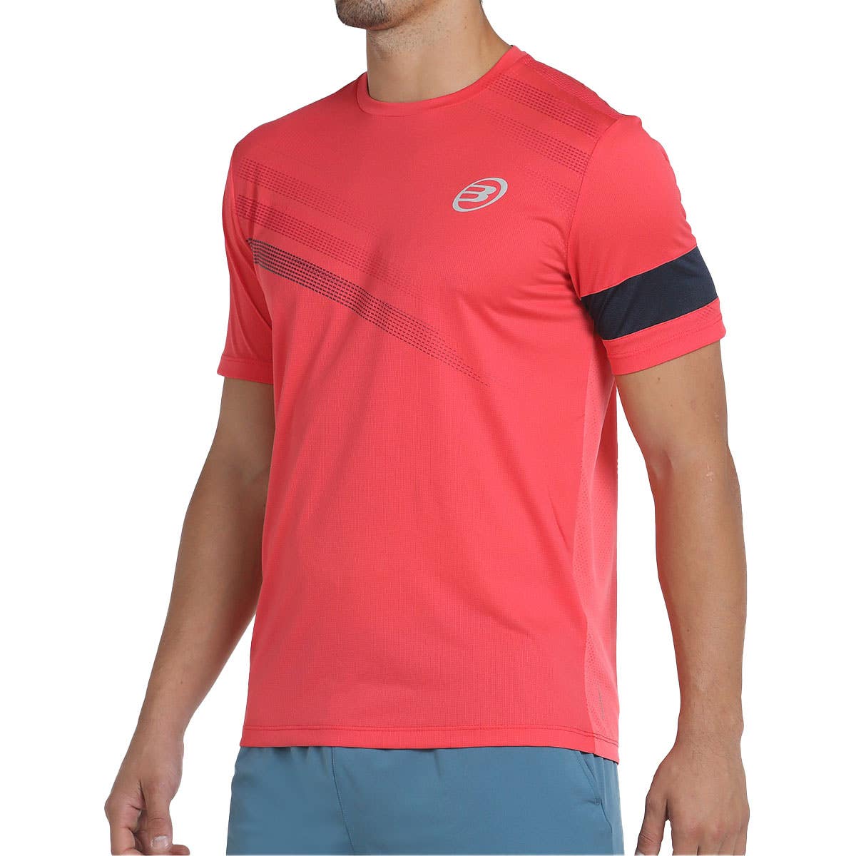 CAMISETA BULLPADEL CAMBRE ROJO