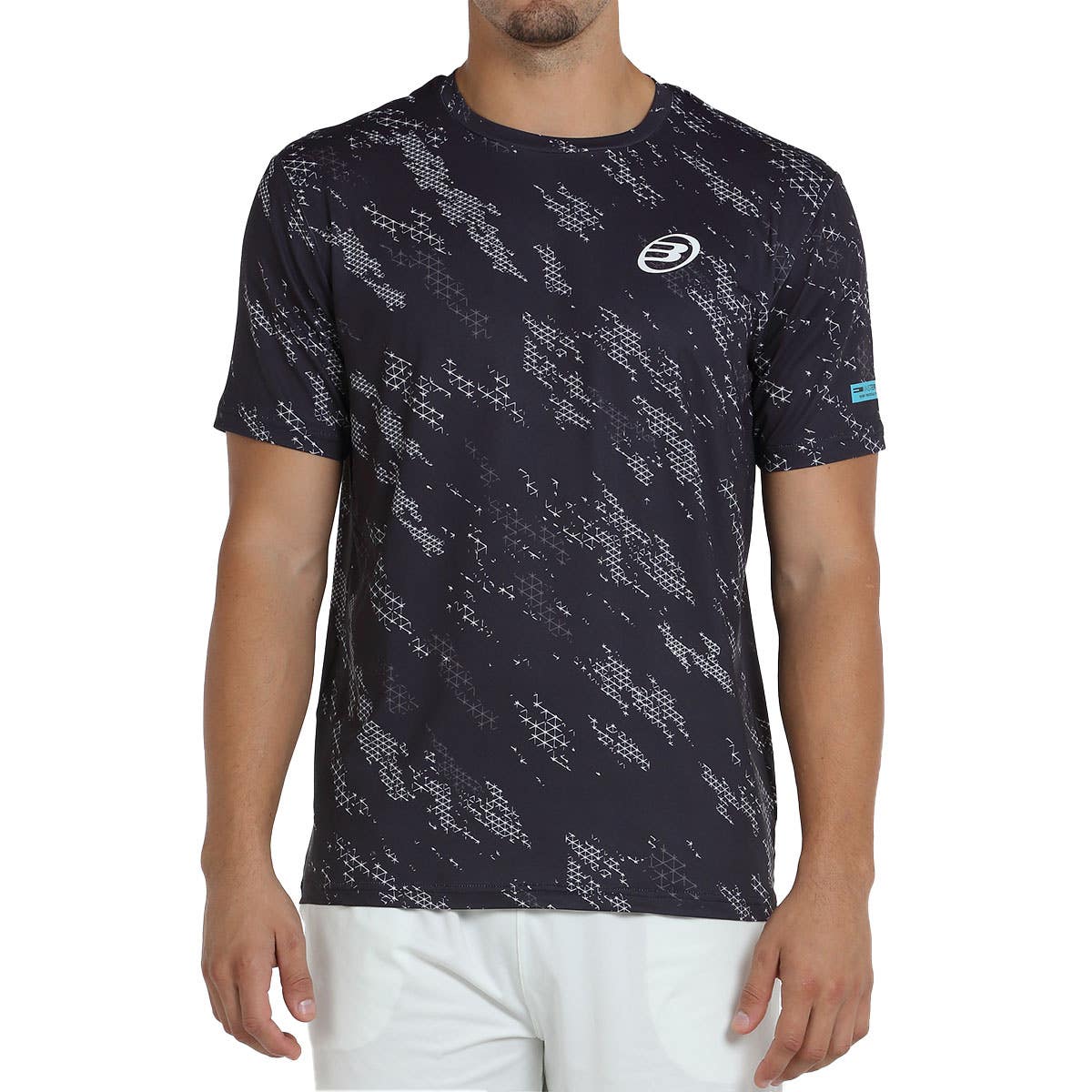 CAMISETA BULLPADEL MAGO NEGRO