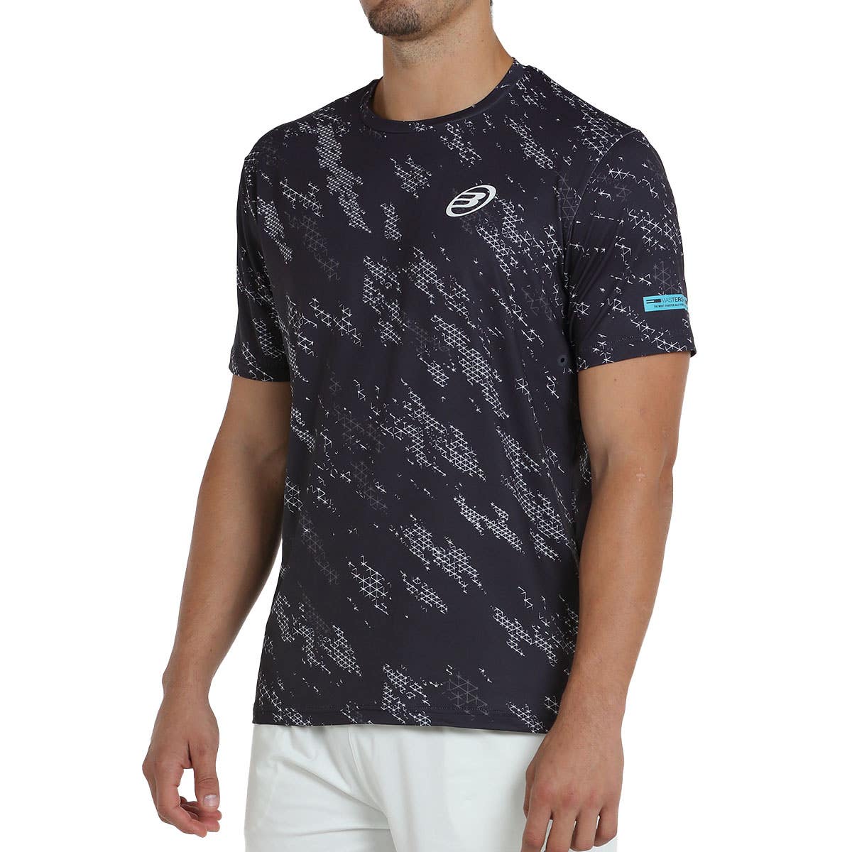 CAMISETA BULLPADEL MAGO NEGRO