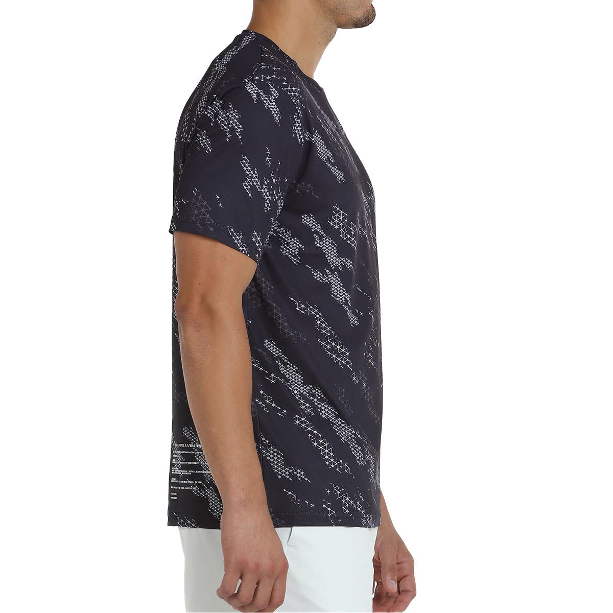 CAMISETA BULLPADEL MAGO NEGRO