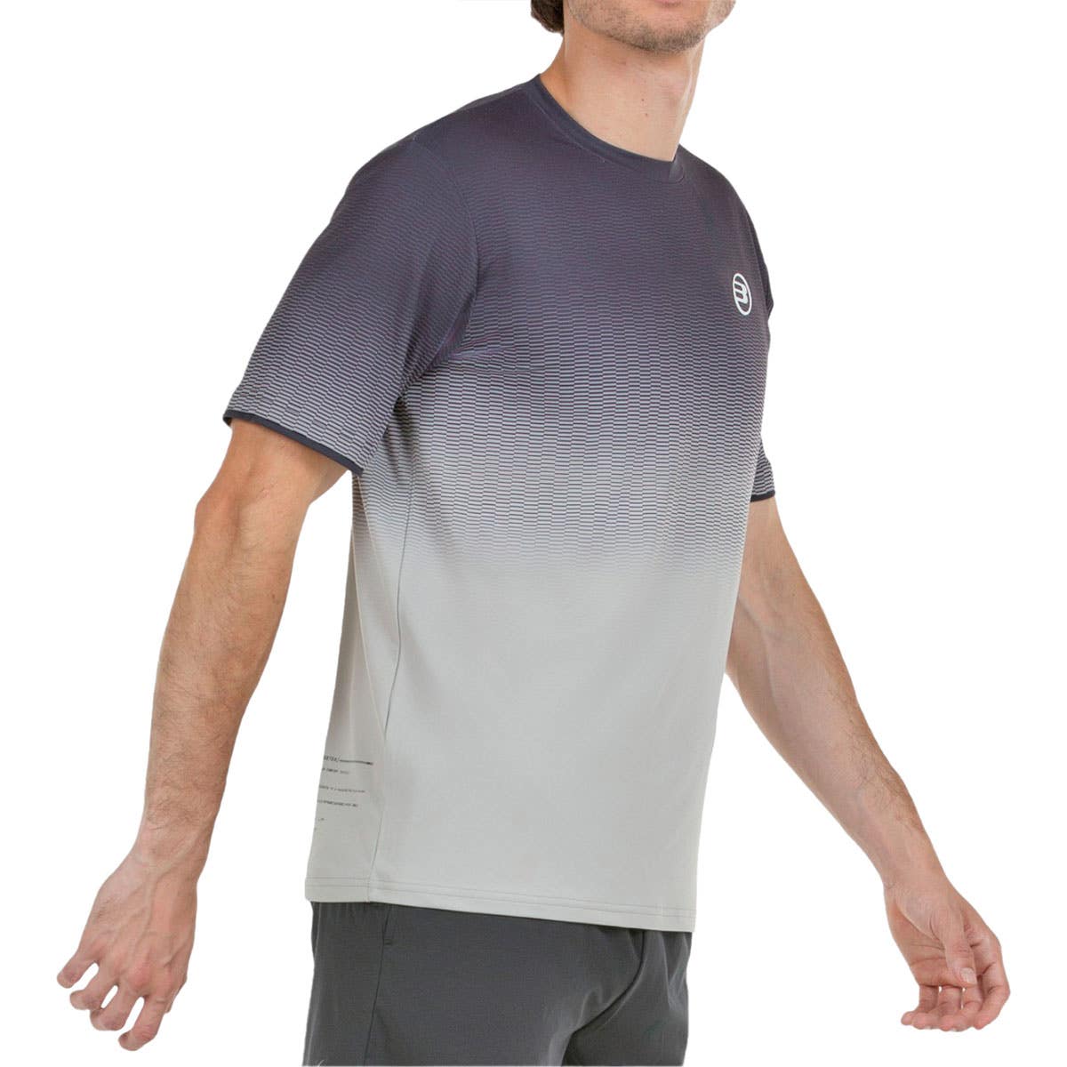 CAMISETA BULLPADEL MERGA NEGRO