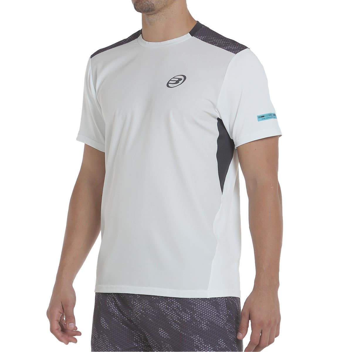 CAMISETA BULLPADEL MINO BLANCO