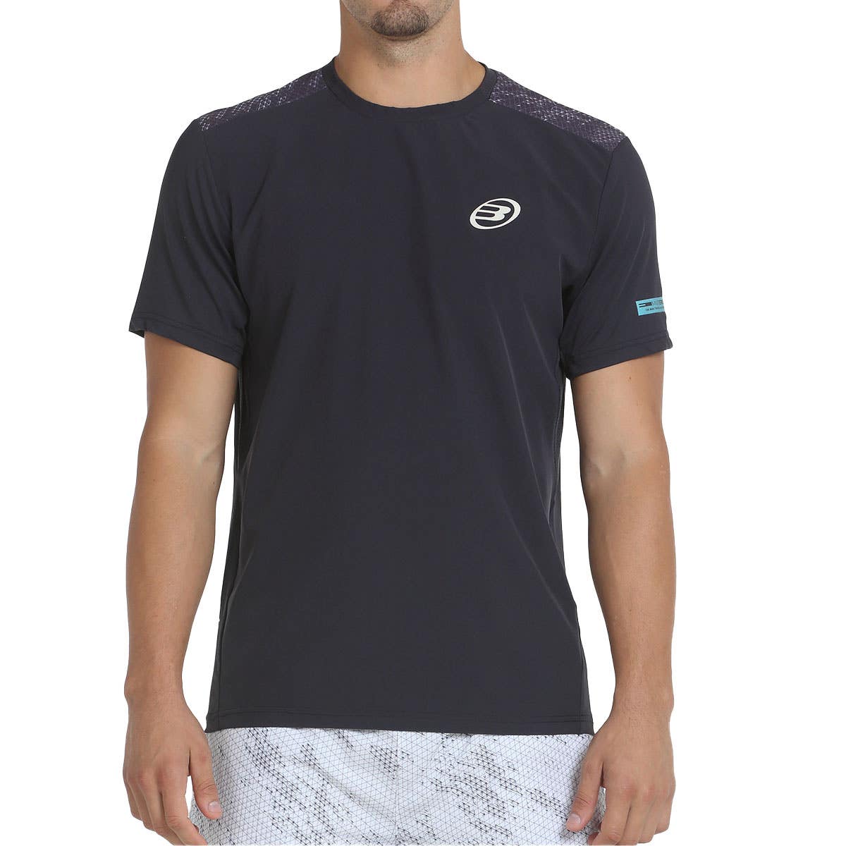 CAMISETA BULLPADEL MINO NEGRO