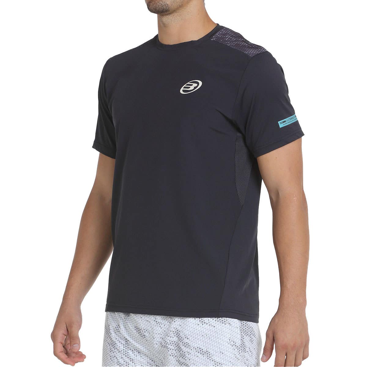 CAMISETA BULLPADEL MINO NEGRO