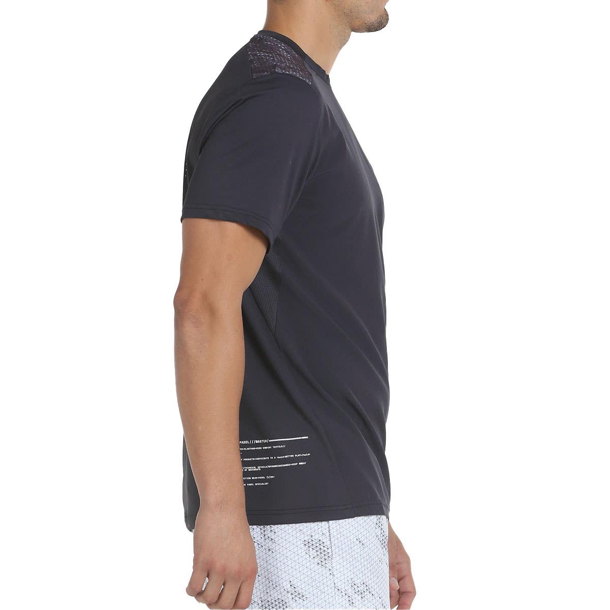CAMISETA BULLPADEL MINO NEGRO