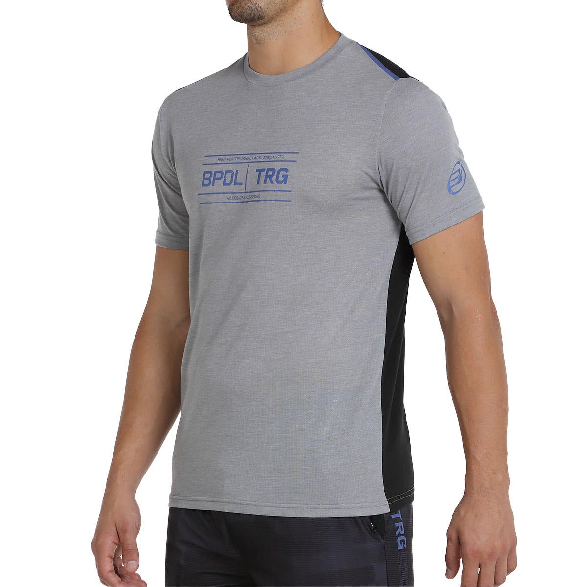 CAMISETA BULLPADEL TOEN GRAY