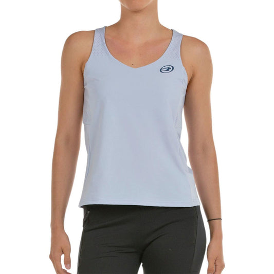 CAMISETA BULLPADEL TIRANTES OROSO MUJER GRIS