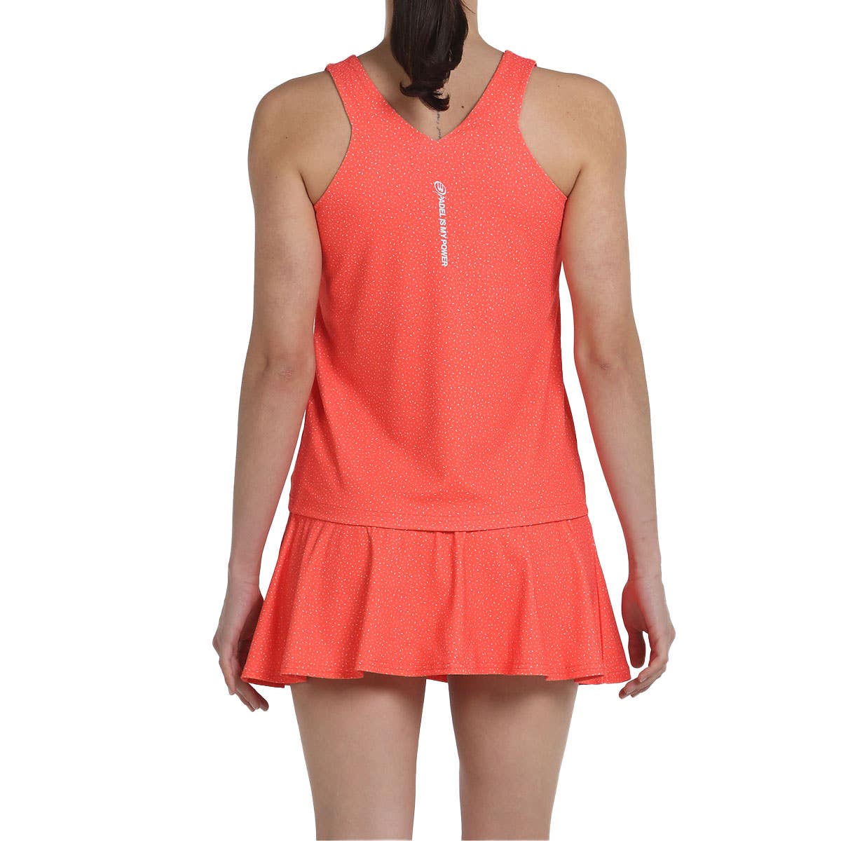 CAMISETA BULLPADEL TIRANTES PIPOL MUJER CORAL