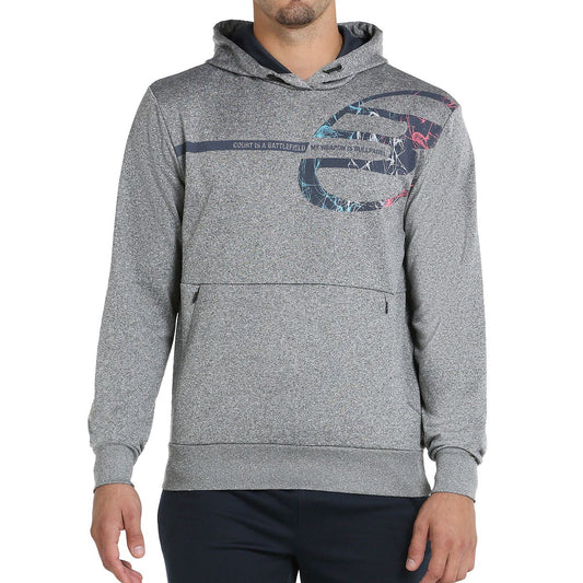 SUDADERA BULLPADEL BAIONA GRIS
