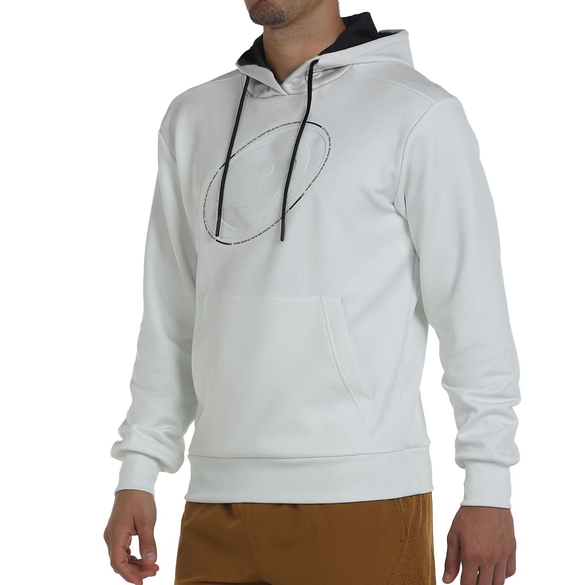 SUDADERA BULLPADEL BALTAR BLANCO
