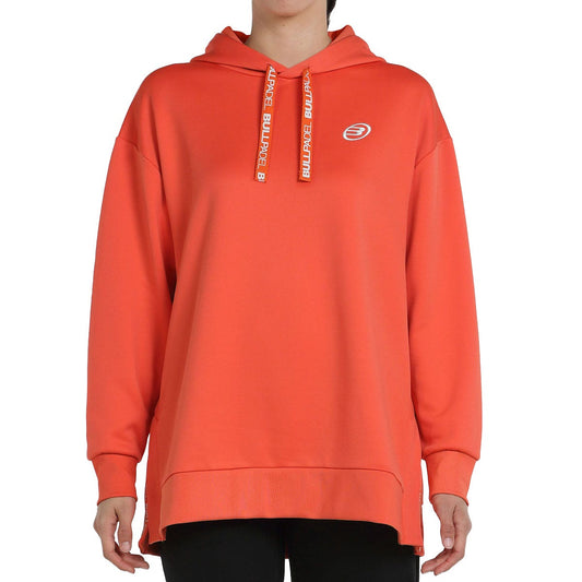 SUDADERA BULLPADEL NAN MUJER CORAL