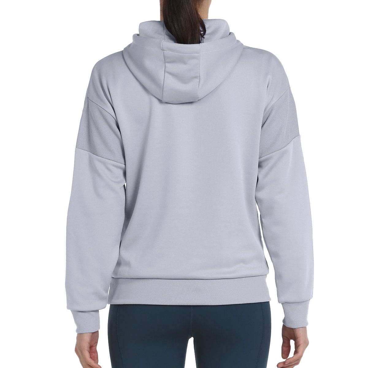 SUDADERA BULLPADEL NAOS MUJER GRIS
