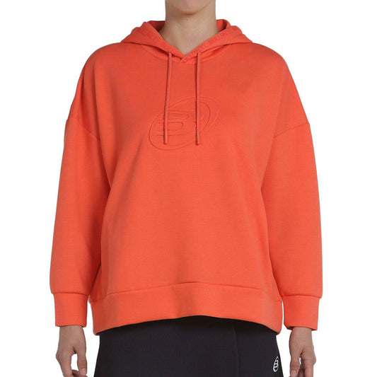 SUDADERA BULLPADEL NARON MUJER CORAL