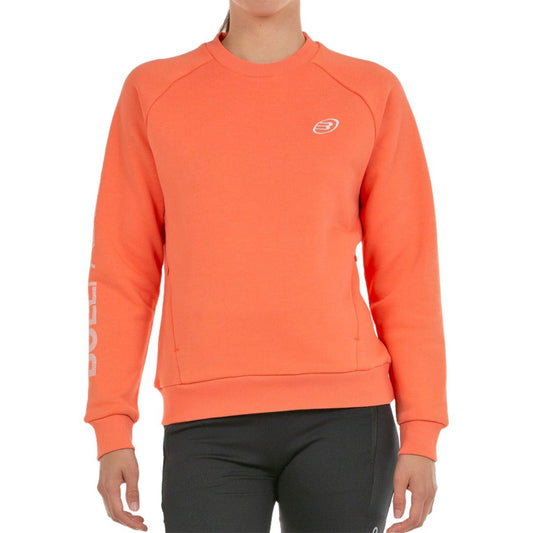 SUDADERA BULLPADEL NATAS MUJER CORAL