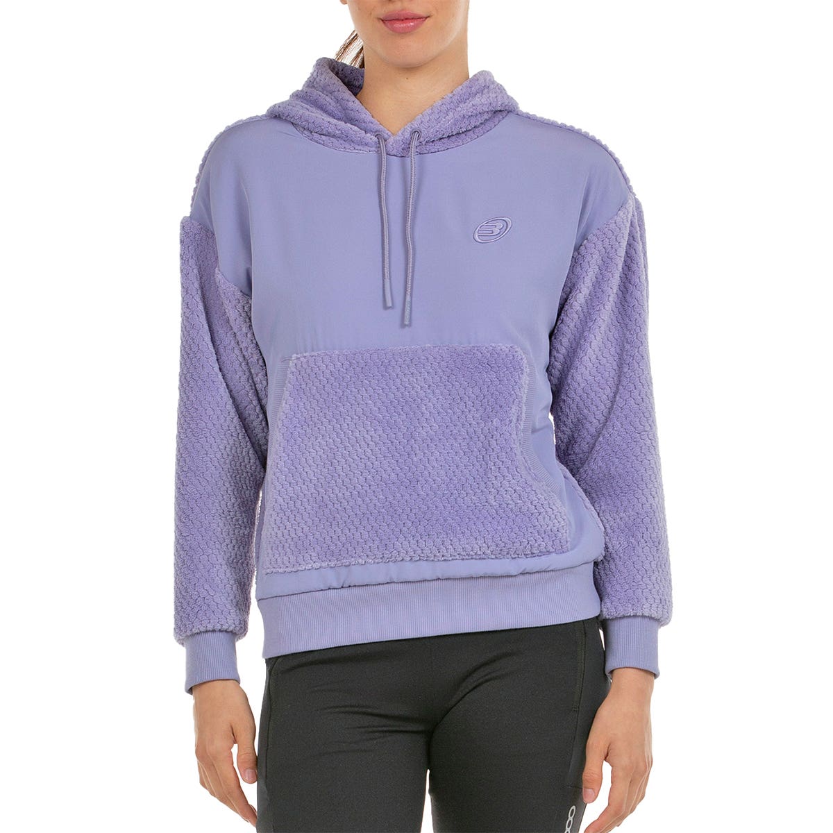 SUDADERA BULLPADEL NEDA MUJER MORADO