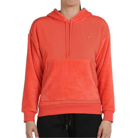SUDADERA BULLPADEL NEDA MUJER CORAL