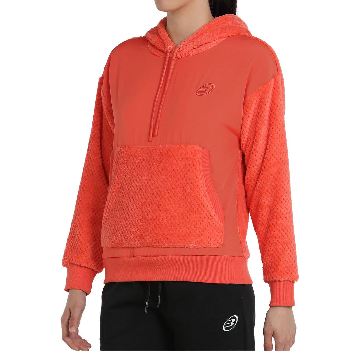 SUDADERA BULLPADEL NEDA MUJER CORAL