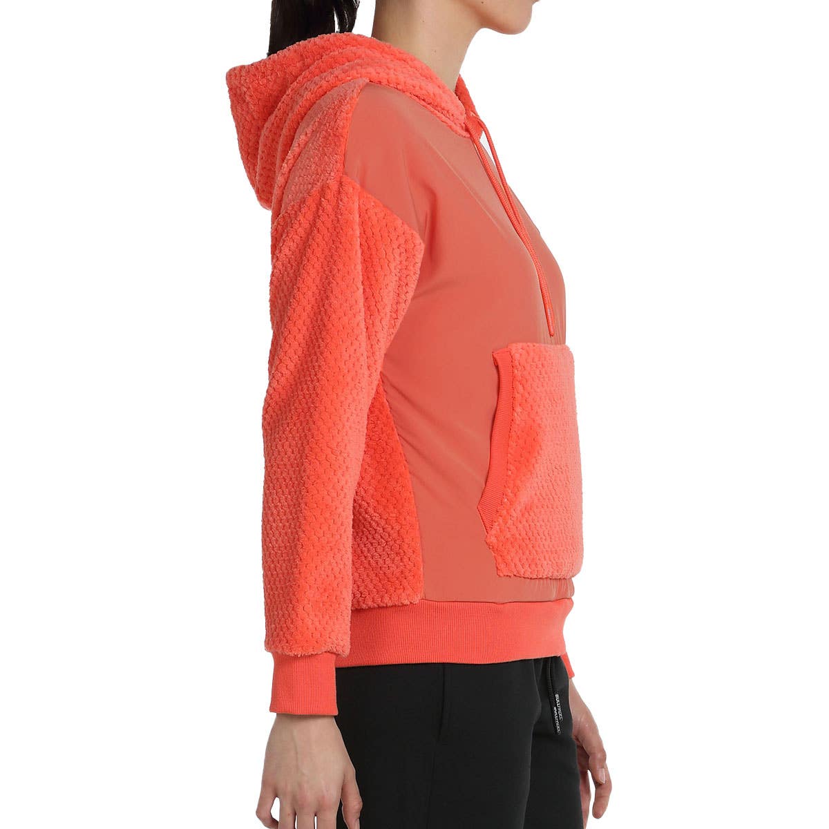 SUDADERA BULLPADEL NEDA MUJER CORAL