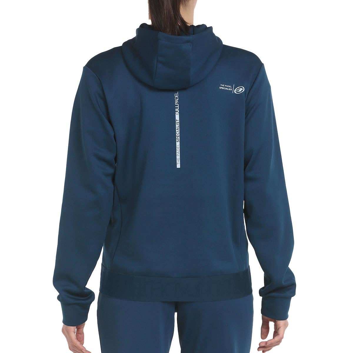SUDADERA BULLPADEL OUREN MUJER AZUL MARINO