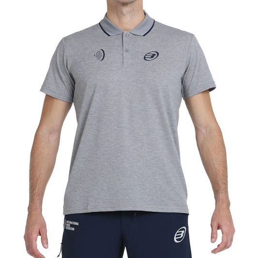 POLO BULLPADEL CENTE GRIS