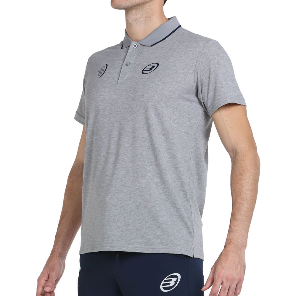 POLO BULLPADEL CENTE GRIS