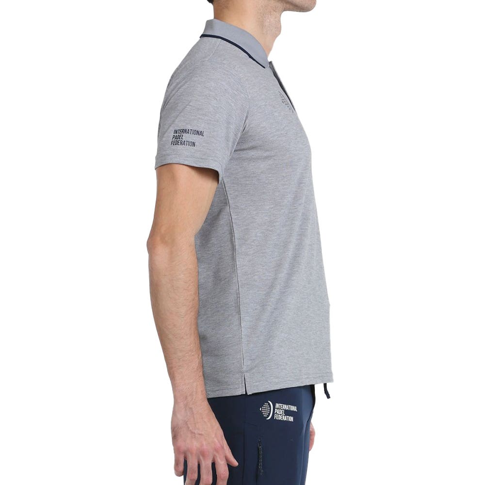 POLO BULLPADEL CENTE GRIS