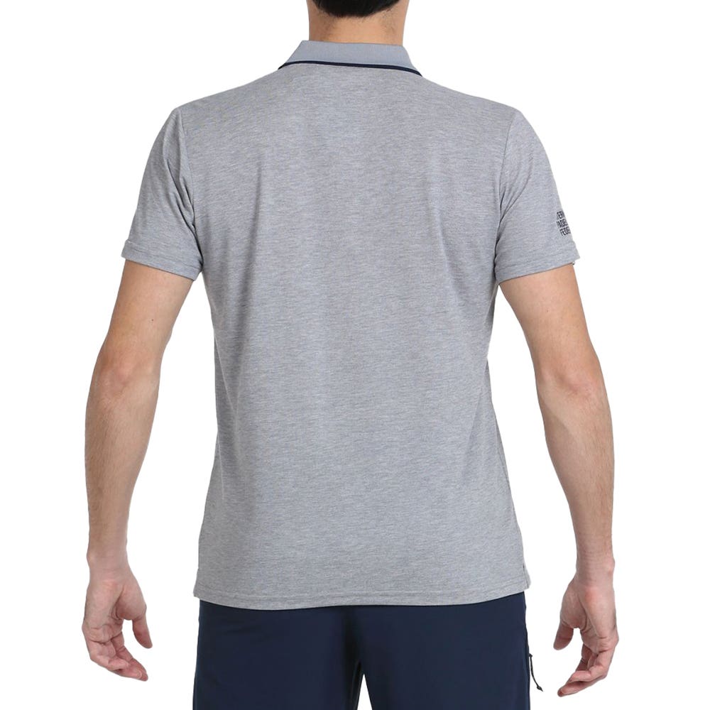 POLO BULLPADEL CENTE GRIS